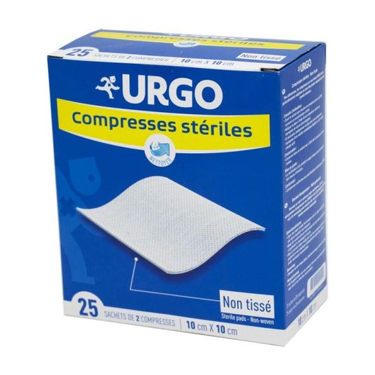 Urgo Compresse Stérile 10x10cm 2x25uts