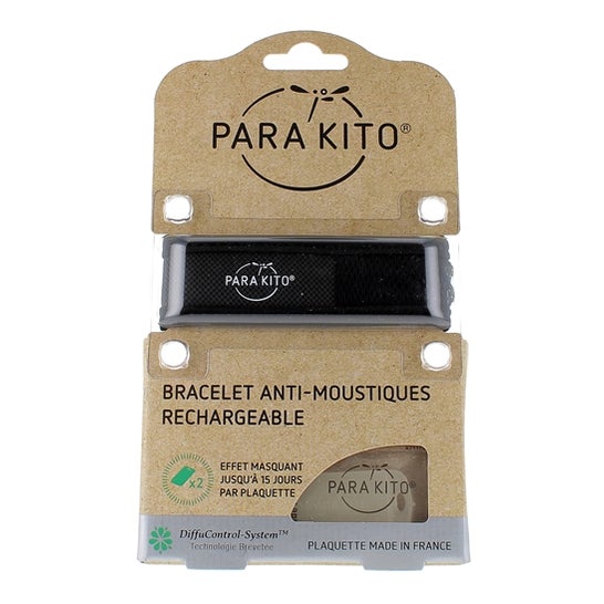 Parakito Bracelet Anti-moustiques Rechargeable Adulte Graphic Violet