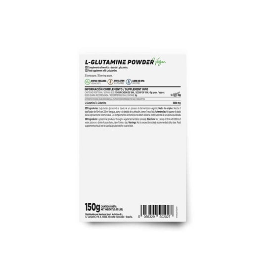HSN L-Glutamina en Polvo 150g