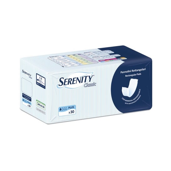 Serenity Couche Barrière Rectangulaire Classic 30uts