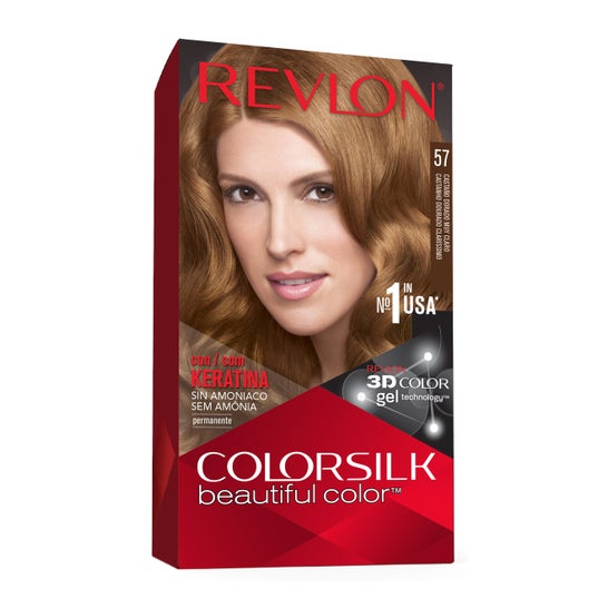 Revlon Colorsilk 57 Kit Colorsilk brun doré très clair