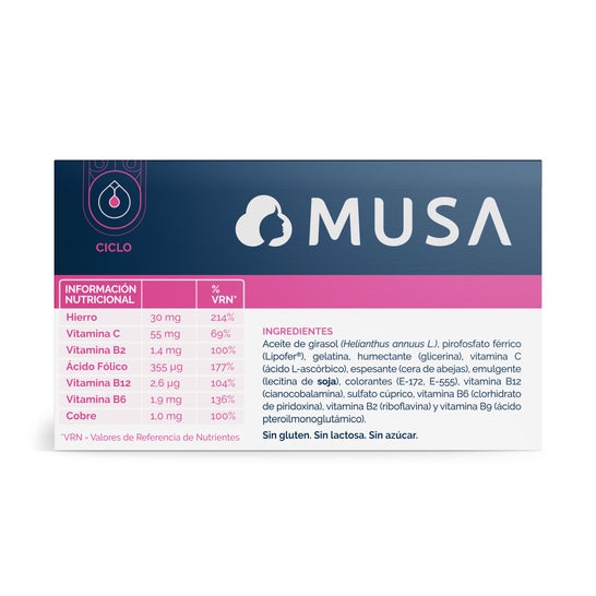 Musa Ferro 30 Gélules