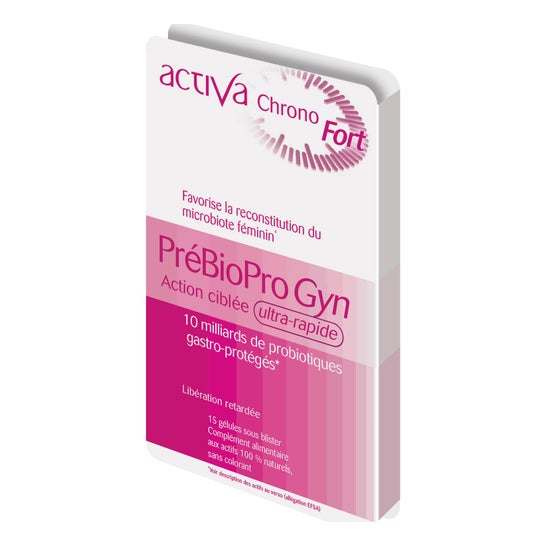 Activa Chrono Fort PréBioPro Gyn 15 Gélules