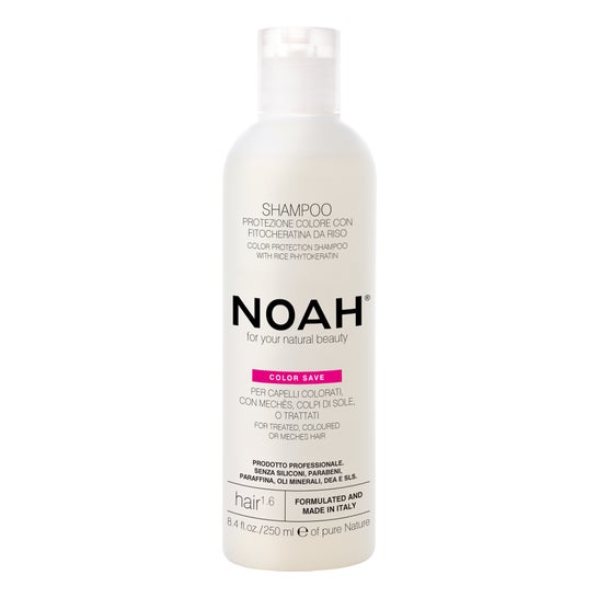 Noah Shampooing Protecteur Couleur Phytokératine Riz 1.6 250ml