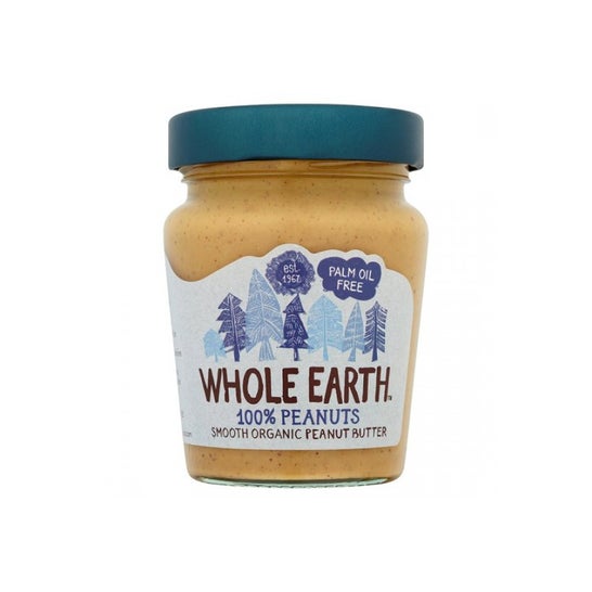 Whole Earth Crème de Cacahuètes Croquante Biologique 227g