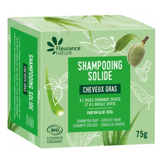Fleurance Nature Shampooing Solide Cheveux Gras 75g