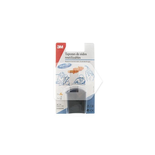 Bouchons d'oreille réutilisables 3M 1 paire