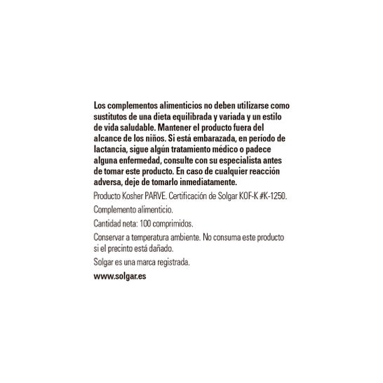 Solgar Vitamine B1 10tabl.