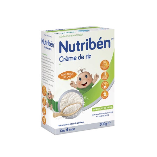 Nutribén® Crème de Riz Sans Gluten 300g