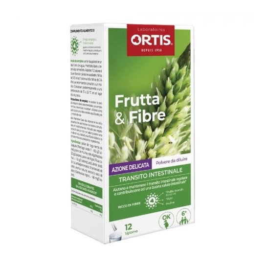 Ortis Frutta & Fibre Action Douceur 12 Sticks