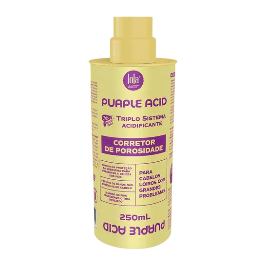 Lola Cosmetics Purple Acid Crème capillaire anti-porosité 250 ml