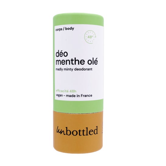 Unbottled Déodorant solide Menthe Olé Madly Minty 1 ud