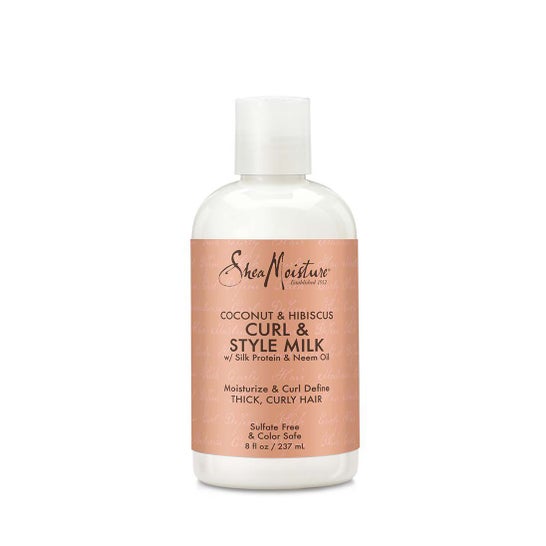 Shea Moisture Curl & Style Lait Capillaire Coco Hibiscus 236ml