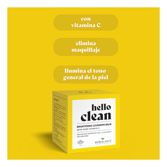 Hello Clean Baume Nettoyant Illuminateur À La Vitamine C 100ml
