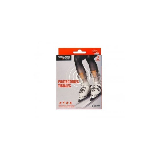 Farmalastic Sport tibial protective dressing 2 Unités