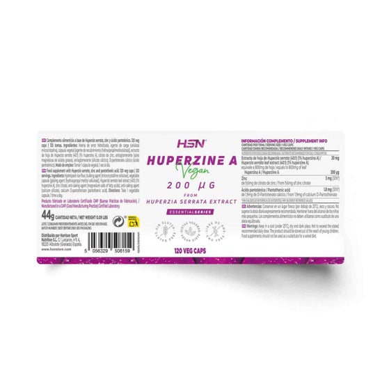 HSN Huperzina A 200mcg 120vcaps
