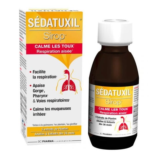 3C Pharma Sedatuxil Sirop 125ml