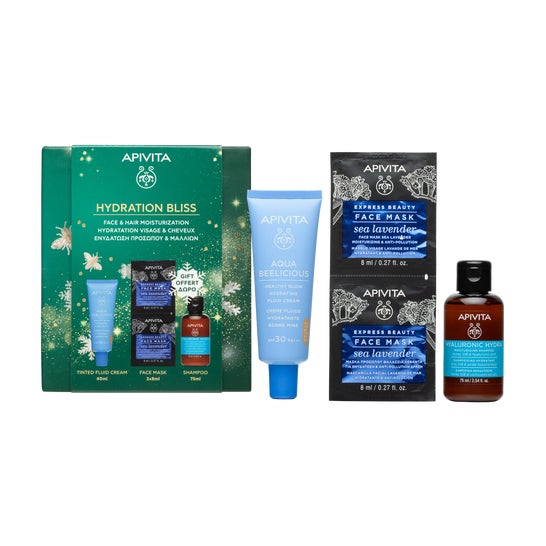 Apivita Coffret Aqua Beelicious Crème Fluide Teintée SPF30
