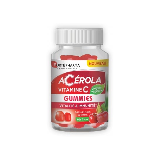 Forte Pharma Acerola Gummies 60uts
