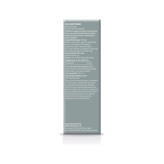 Extrait d'aubépine Xxi 50ml Soria Na