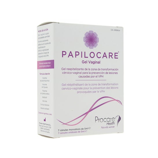 Procare Papilocare Gel Vaginal 7x5 ml