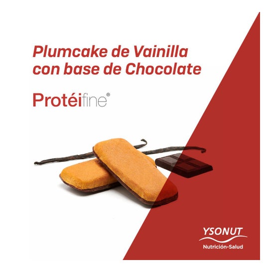 Proteifine Plumcake Base de Chocolate y Vainilla 5uds
