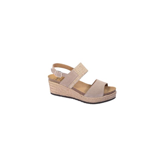 Scholl Elena Sandale Bioprint Taupe Clair Taille 37 1 Paire
