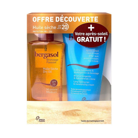 Noreva Coffret Bergasol Huile SPF20+ + Après Soleil