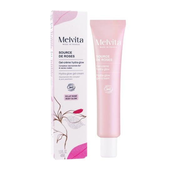 Melvita Source de Roses Gel Crème Hydra Glow Bio 40 ml