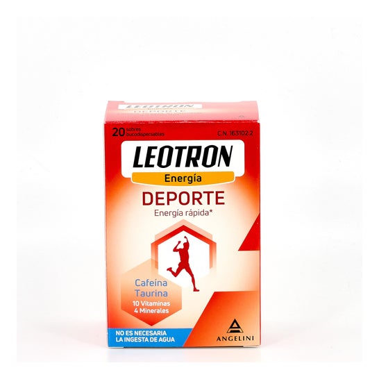 Leotron Sport orodispersables 20 sachets