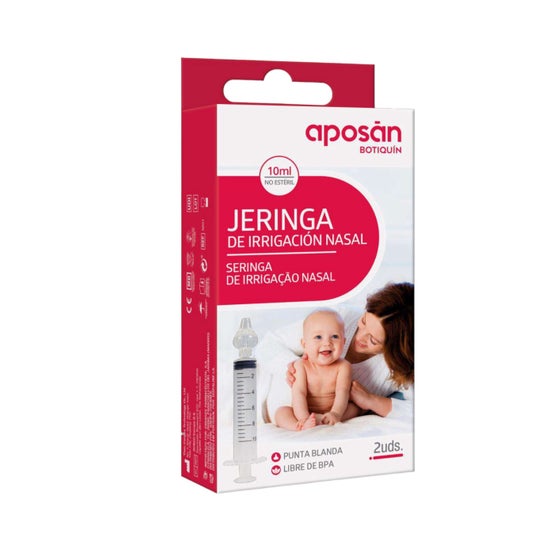 Aposan Jeringa de Irrigación Nasal 2uds