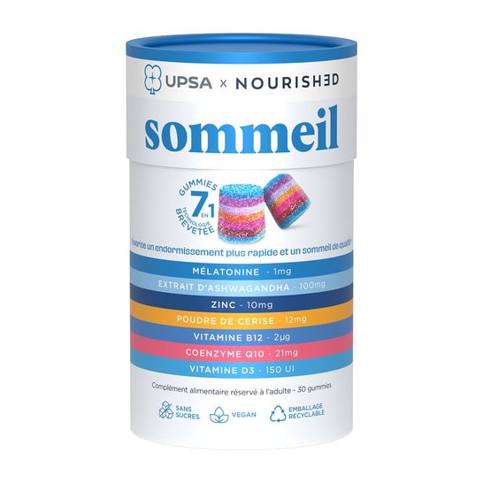 Upsa Nourish Sommeil 7 In 1 Gummies 30uts