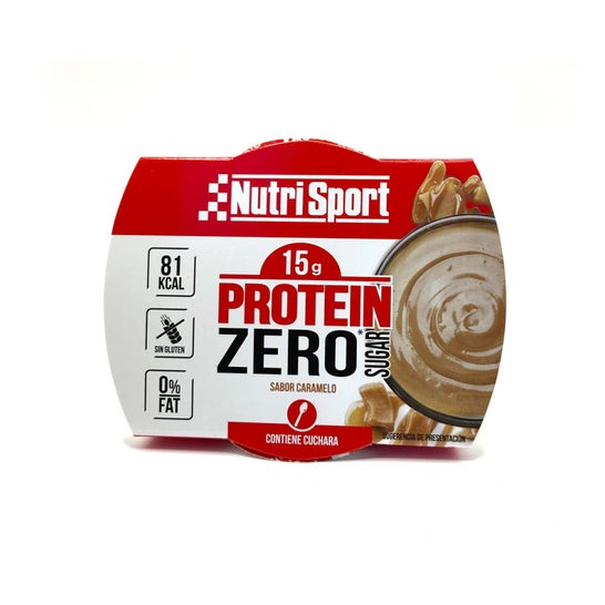 NutriSport Protein Zero Sugar Pouding Caramel 135g