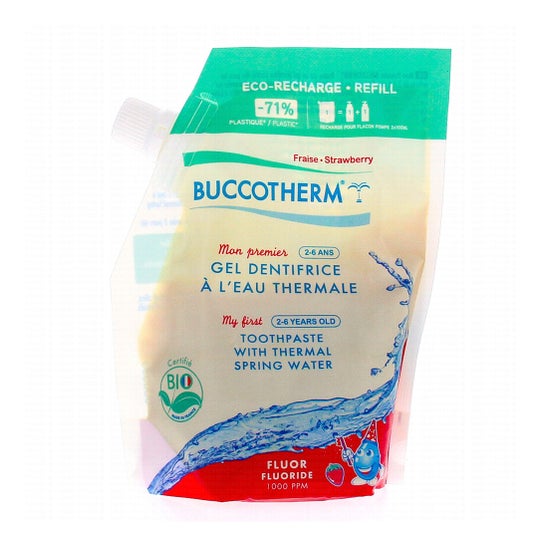 Buccotherm Mon 1Er Gel Dentifrice Bio Fraise Recharge 200ml