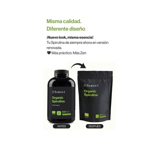 Zenement Spiruline 500mg 1 Unité
