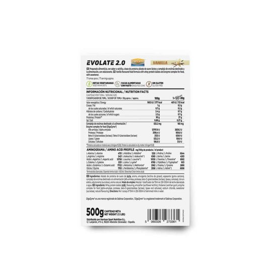 HSN Evolate 2.0 Whey Isolate CFM Vainilla 500g