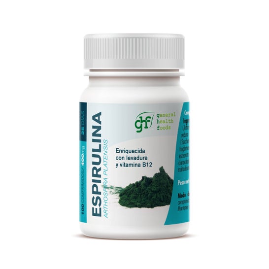 GHF Espirulina 400mg 100comp 100comp