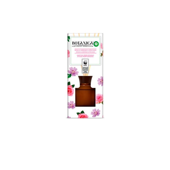 Air Wick Botanica Bâtons Parfumés Rose & Géranium 80ml