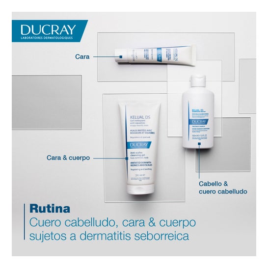 Ducray Kélual DS Gel Moussant Anti-Squames 200ml