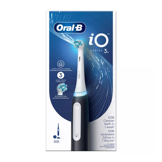 Oral-B iO Series 3s Cepillo de Dientes Eléctrico Negro 1ud