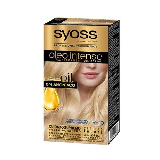 Syoss Oleo Intense N°9.10 Blonde Lumineux Pack 5uts