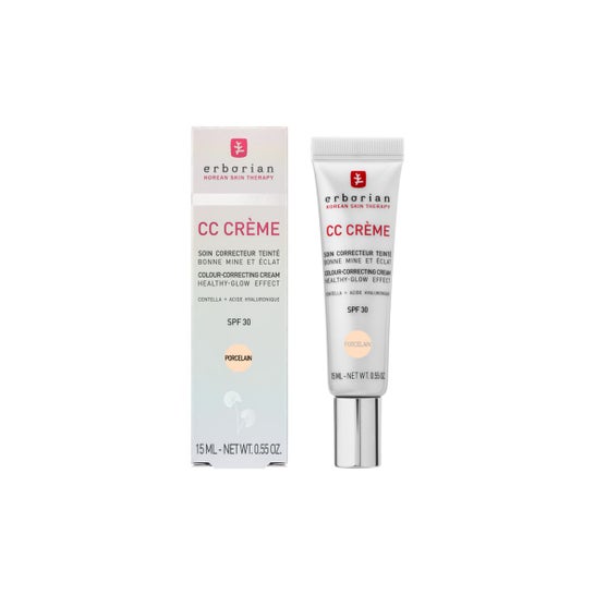 Erborian CC Crème Centella Asiatique Spf30 Porcelain 15 ml