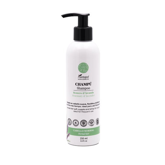 Plantapol Romarin & Lavande Shampooing Végétalien 250ml