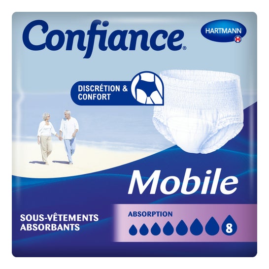 Hartmann Confiance Mobile 8 Gouttes M 14 Sous-Vêtements Absorbants