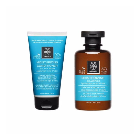 Apivita Set Hidratante Champú + Acondicionador 1ud