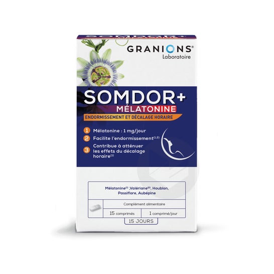 Granions Somdor+ Mélatonine 15comp