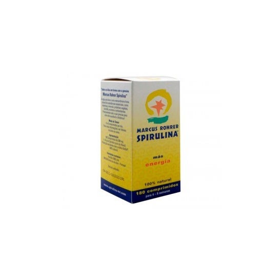 Spiruline Marcus Rohrer 180comp