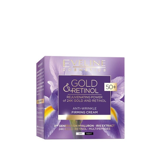Eveline Cosmetics Gold Retinol 50+ Crème Anti-Rides Raffer 50 ml