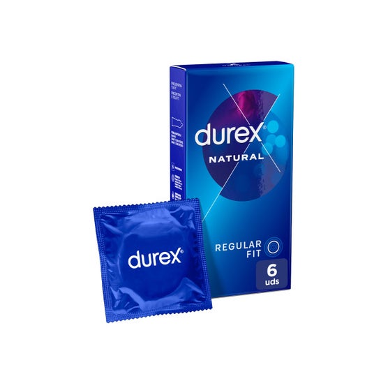 Durex™ Natural Plus preservativos preservativos 6uds