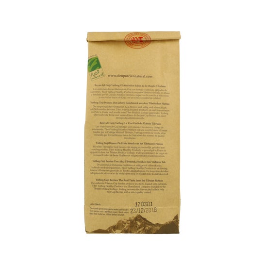 Goji de baies tibétaines 100% naturelles 250g